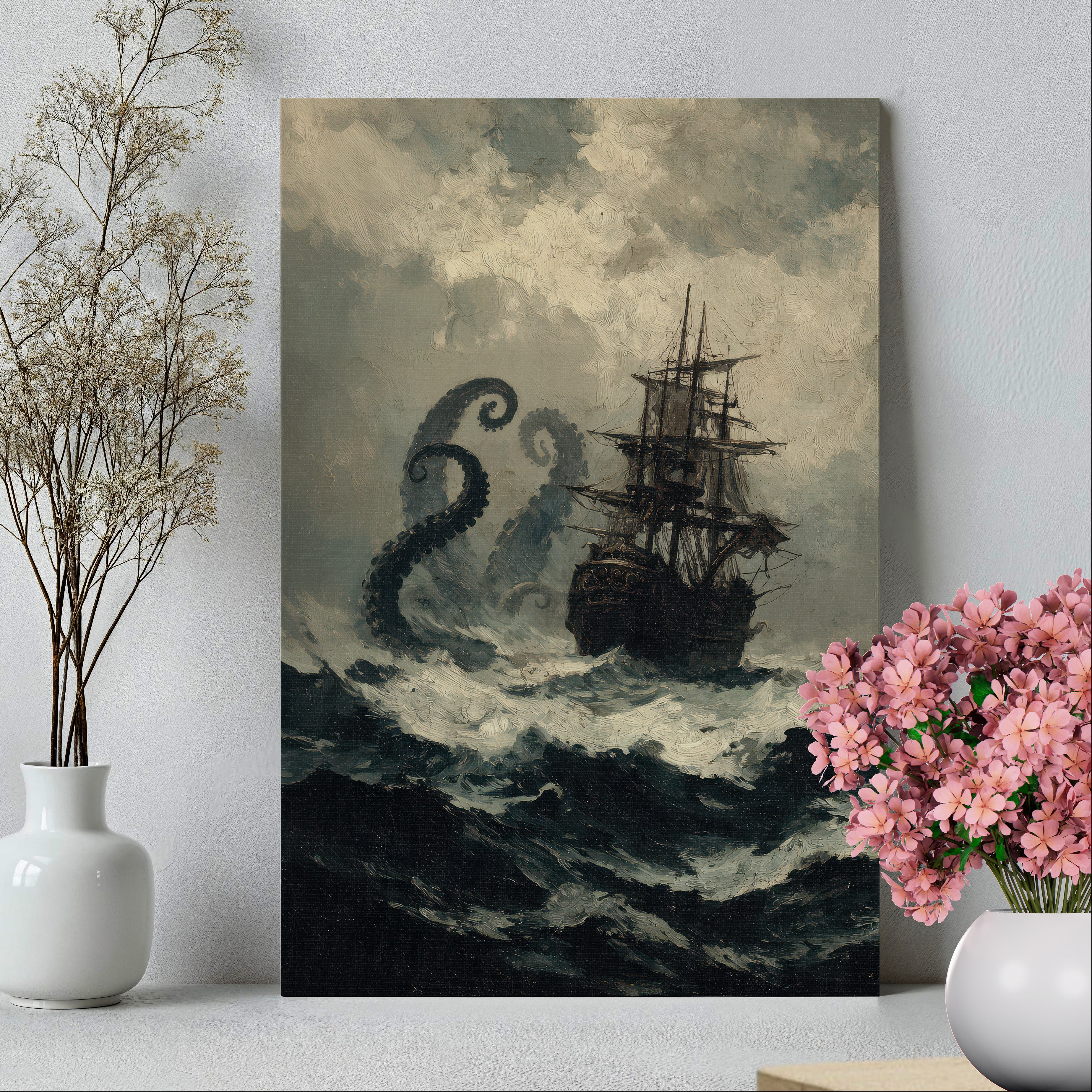 .75" Matte Canvas - Into the Kraken’s Wake