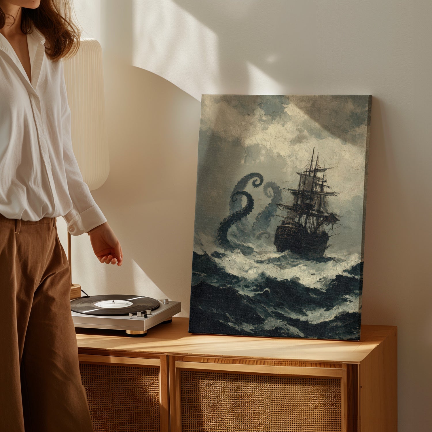 .75" Matte Canvas - Into the Kraken’s Wake
