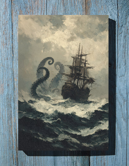 .75" Matte Canvas - Into the Kraken’s Wake