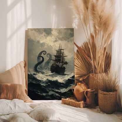 .75" Matte Canvas - Into the Kraken’s Wake