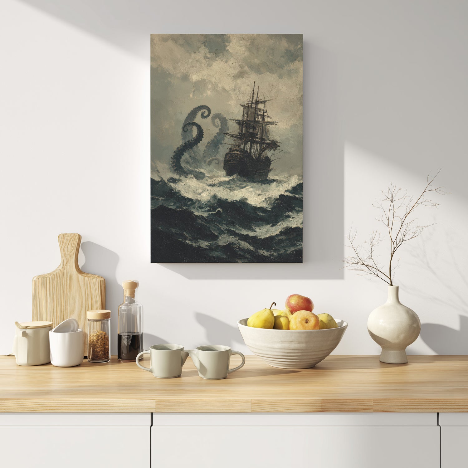 .75" Matte Canvas - Into the Kraken’s Wake