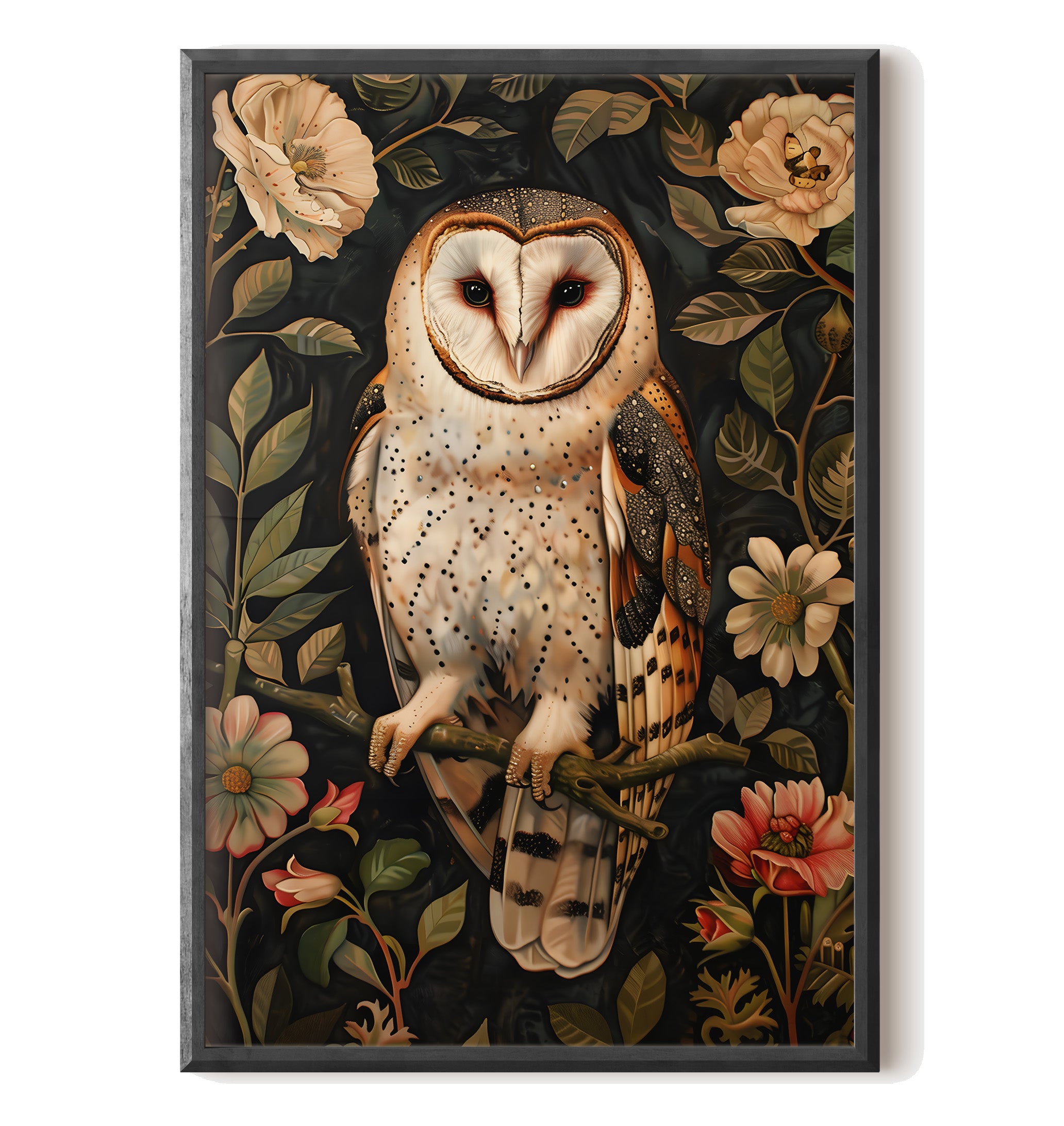 Nocturnal Bloom Owl