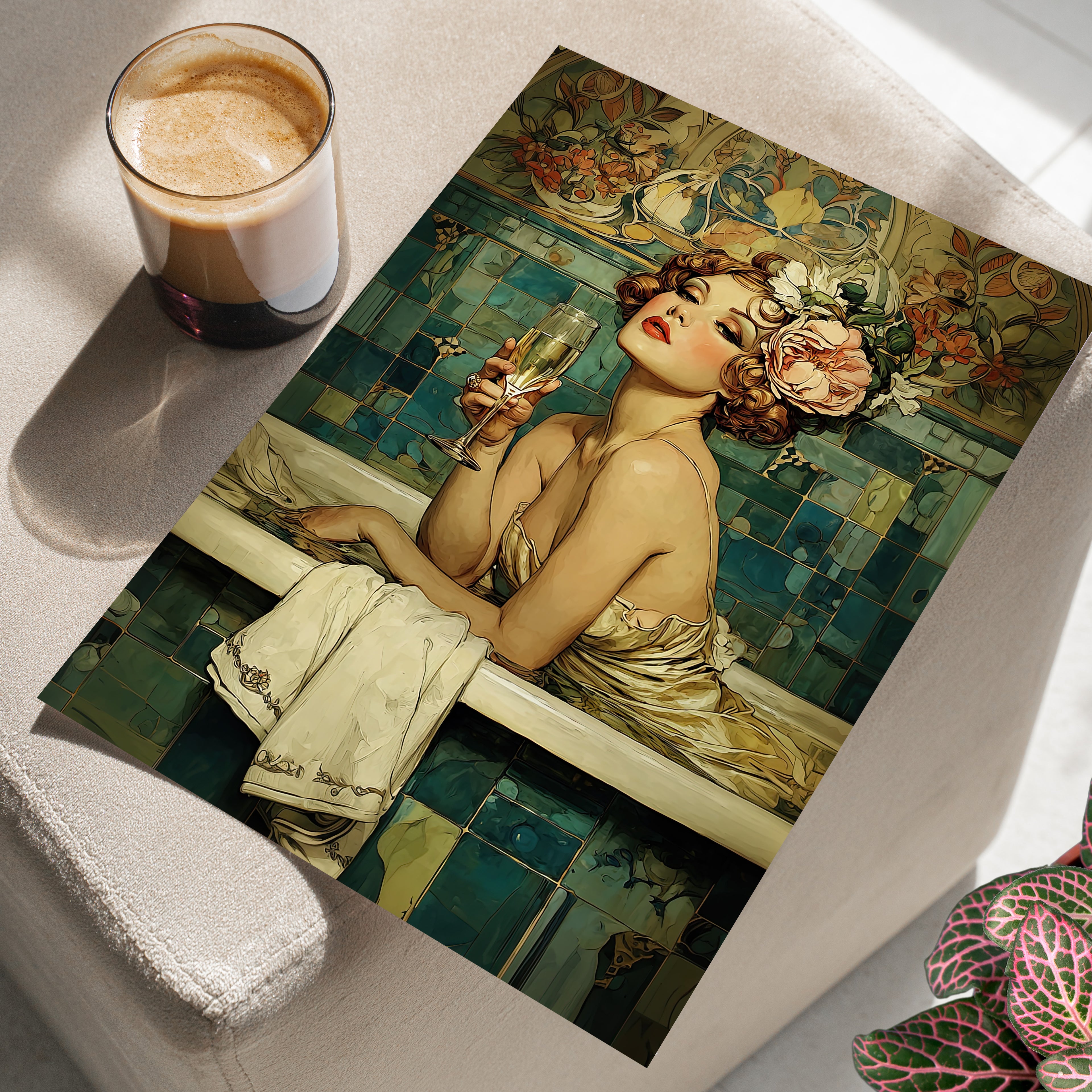 Champagne Bathtub Coquette