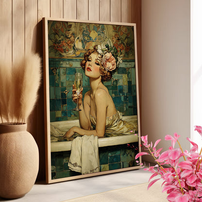 Champagne Bathtub Coquette