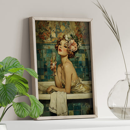 Champagne Bathtub Coquette