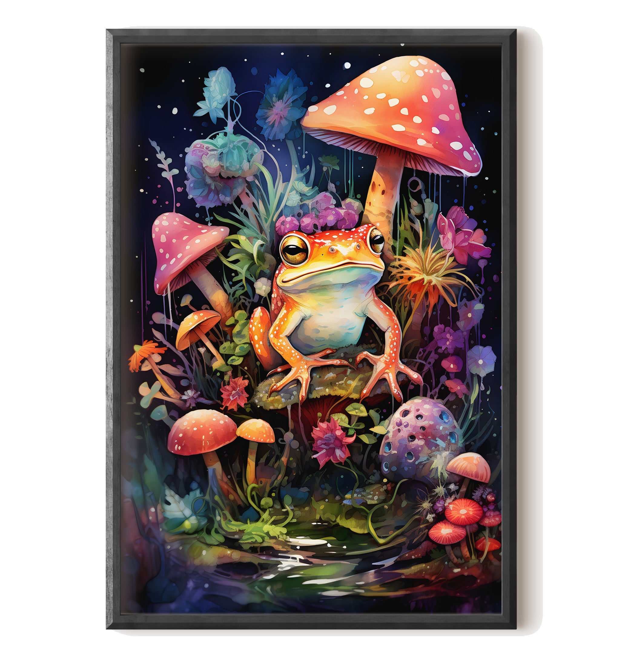 Neon Toadstool Wonderland