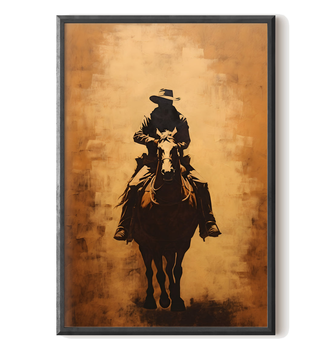 Cowboy Rider Silhouette