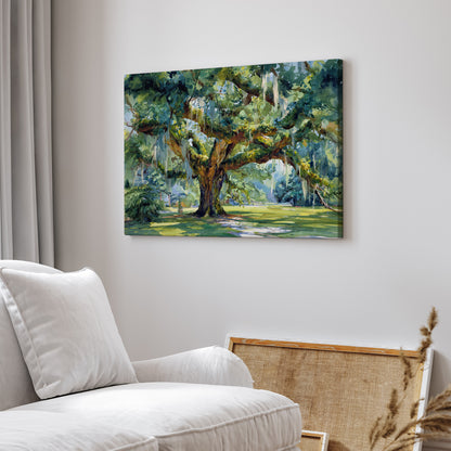 .75" Matte Canvas - Whispering Southern Live Oak