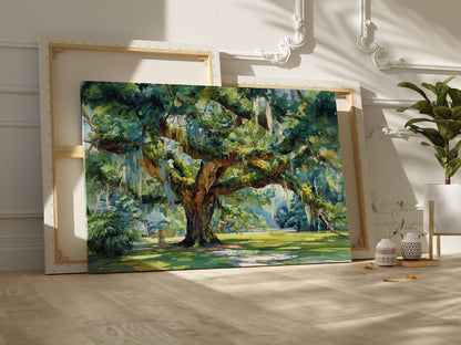 .75" Matte Canvas - Whispering Southern Live Oak