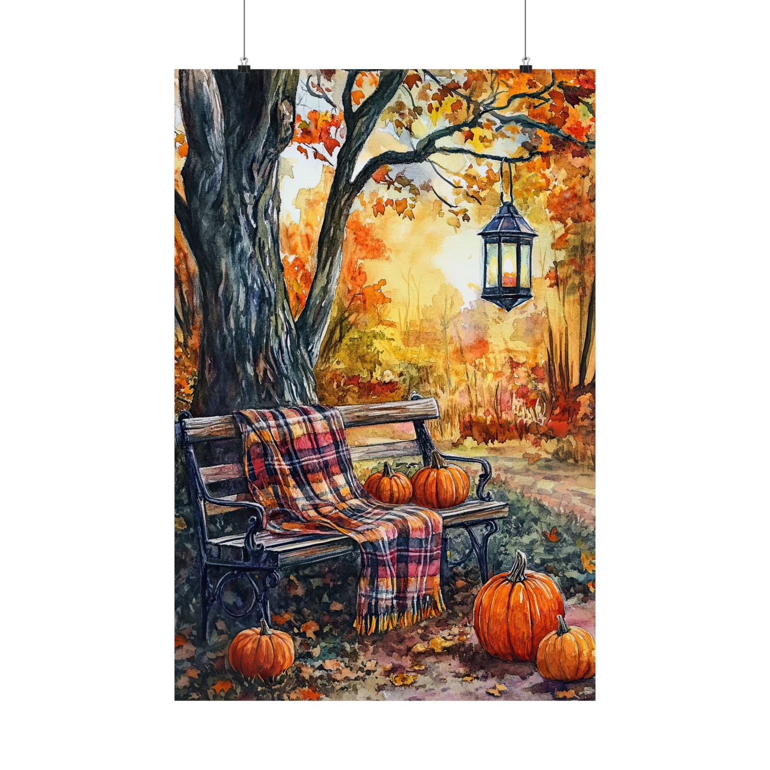 Golden Pause in Fall