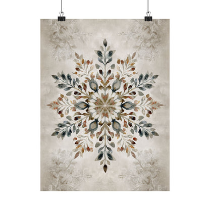 Nordic Botanical Snowflake