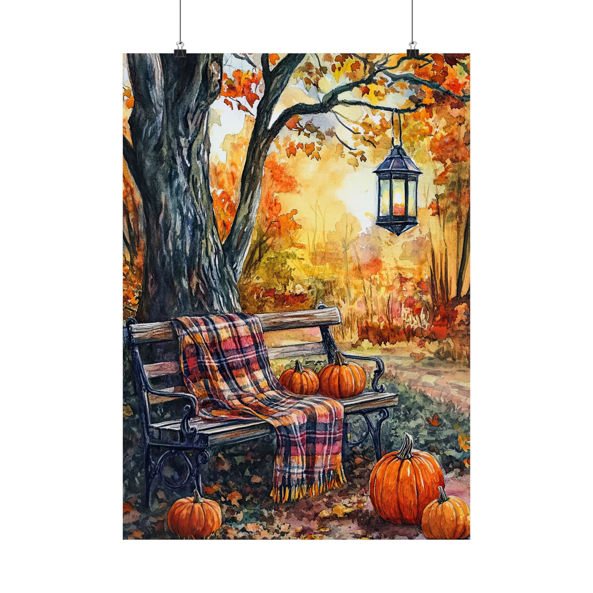 Golden Pause in Fall