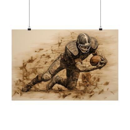 Rustic Quarterback Dive