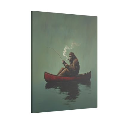 .75&quot; Matte Canvas - Bigfoot Canoe Adventure