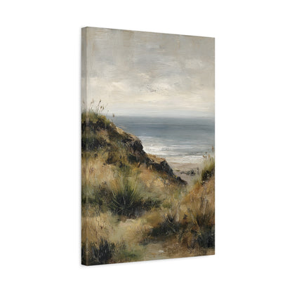 1.25" Matte Canvas - Misty Coastal Seascape