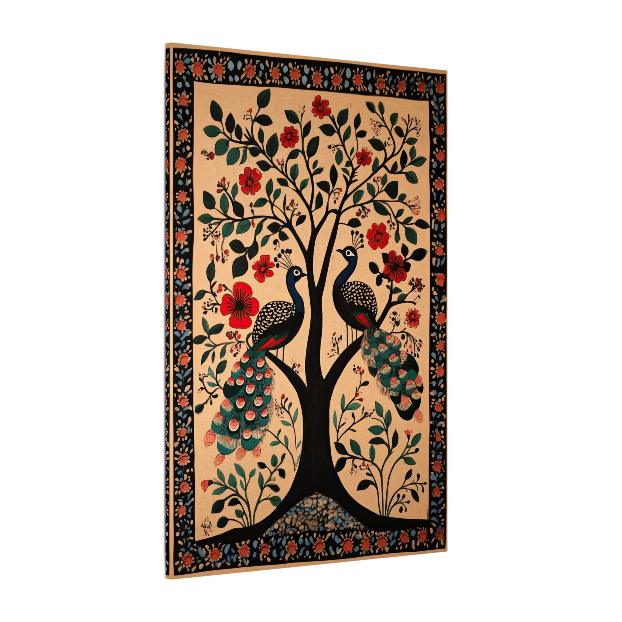.75" Matte Canvas - Lovers Under Blooming Canopy