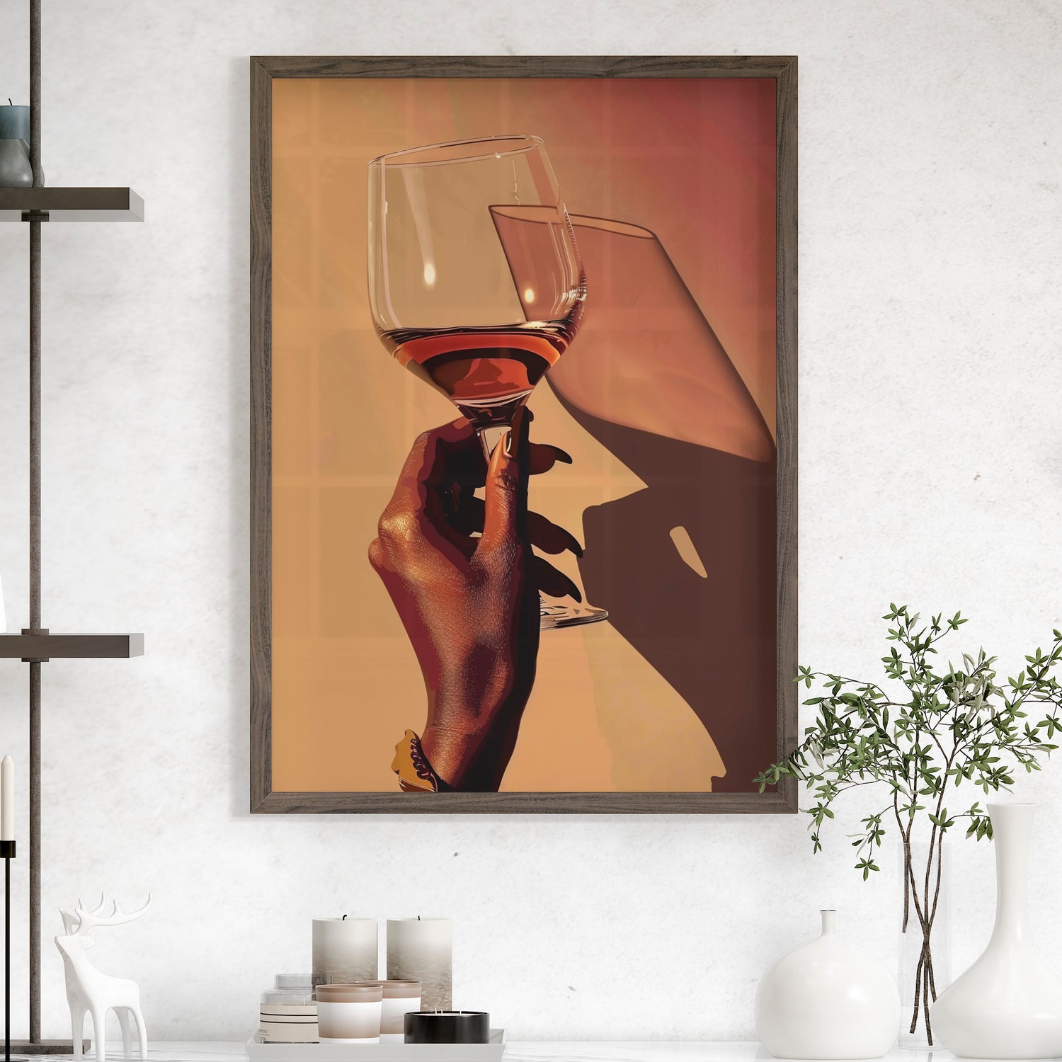 Golden Hour Wine Toast