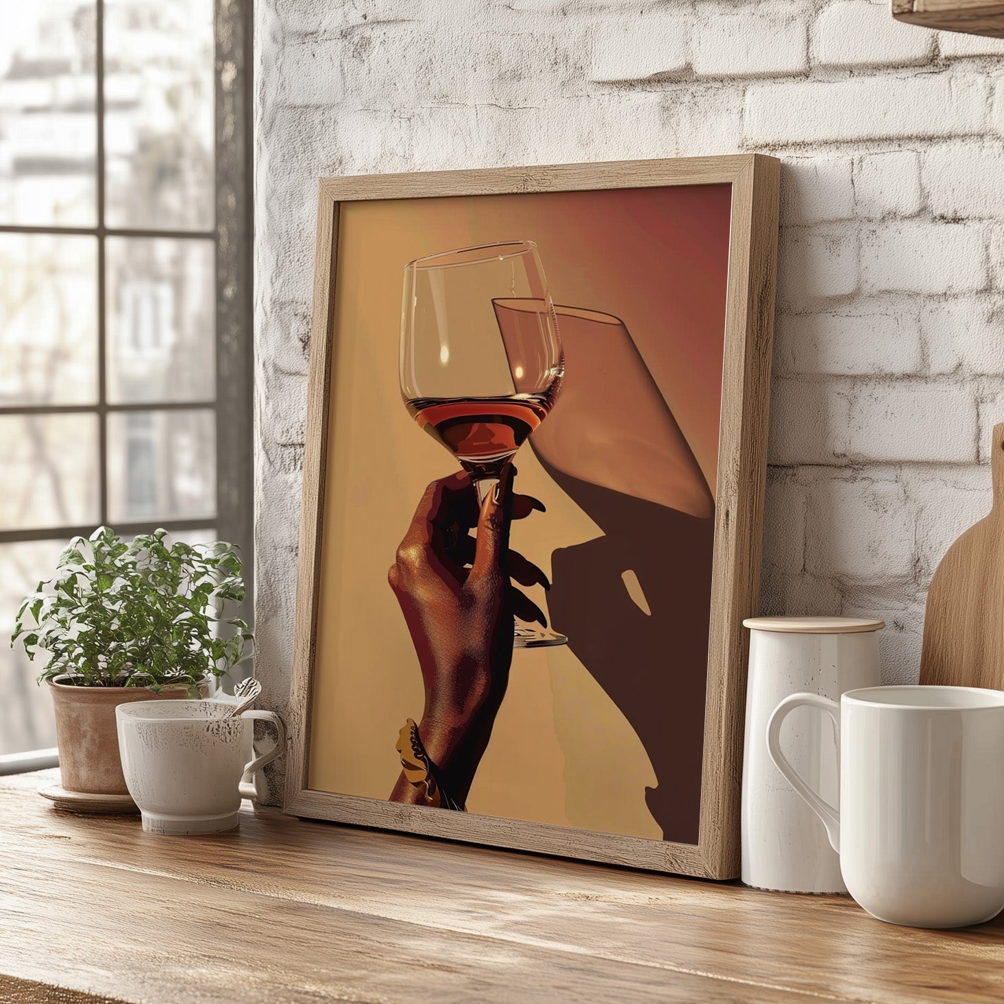 Golden Hour Wine Toast