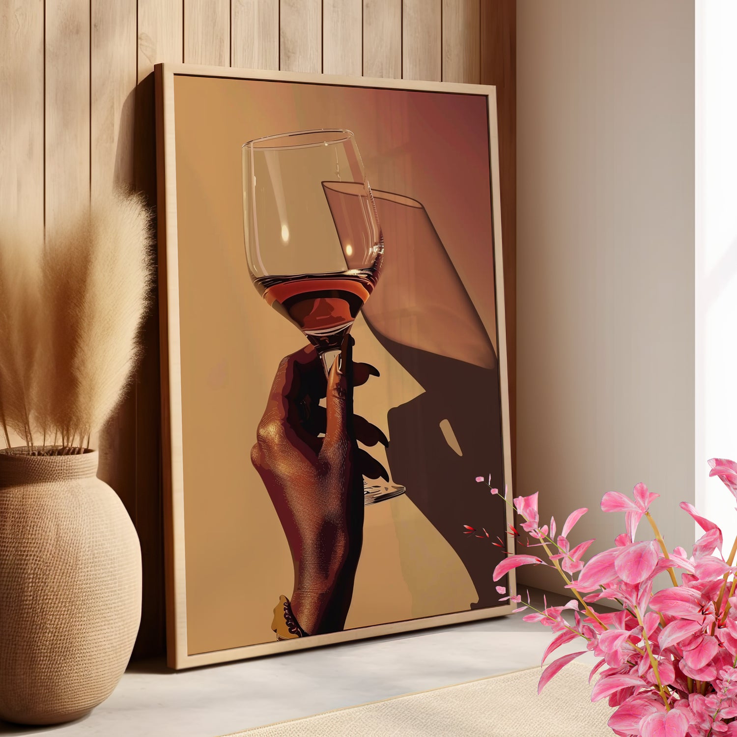 Golden Hour Wine Toast