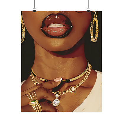 Golden Luxe Confidence Portrait