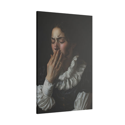 .75" Matte Canvas - Oh No, It Hit Me