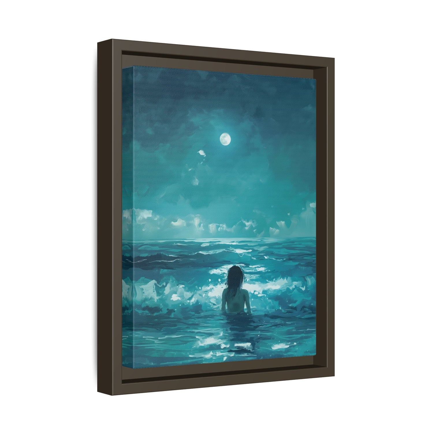 Framed Canvas - Married to the Sea