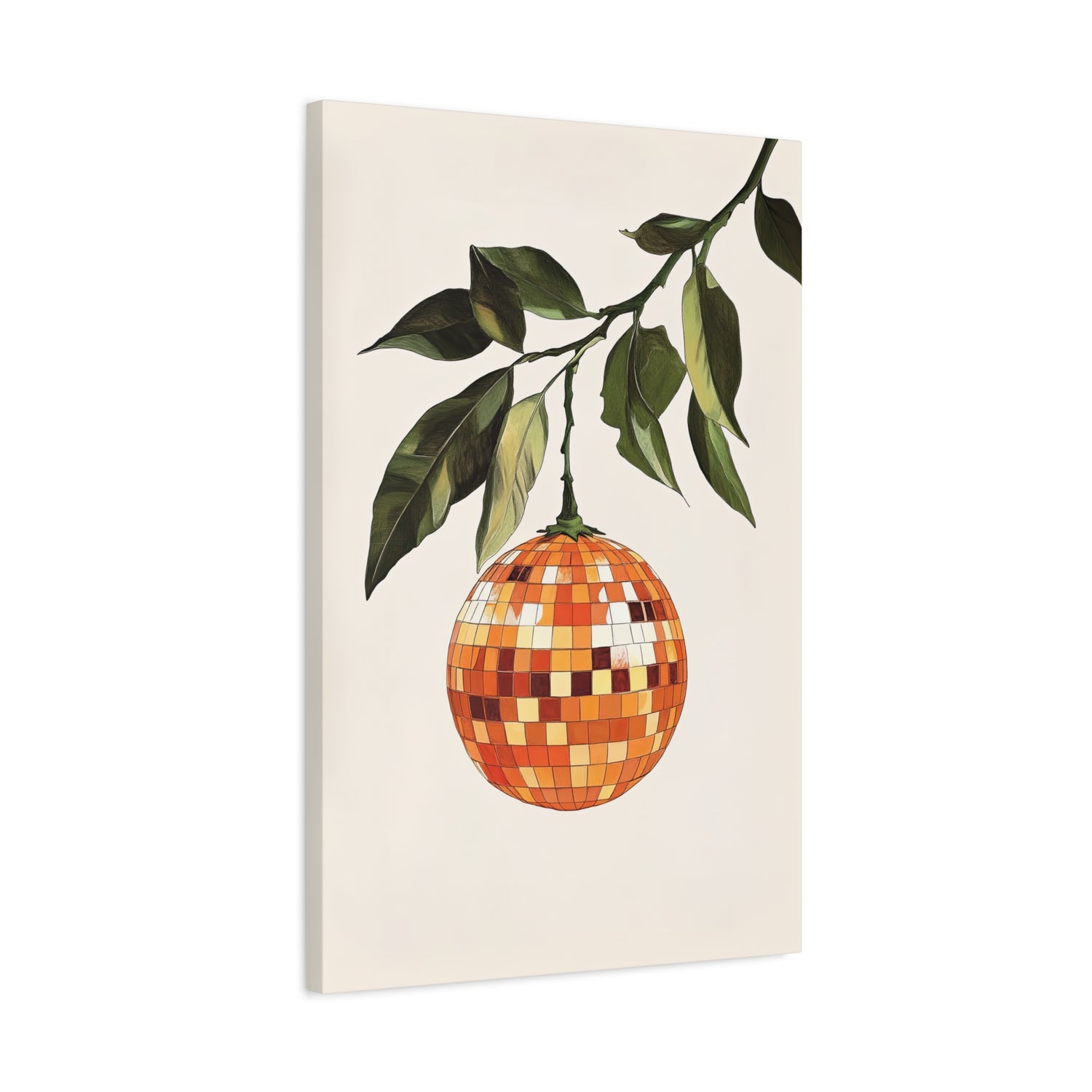 1.25" Matte Canvas - Citrus Disco Glow Drop