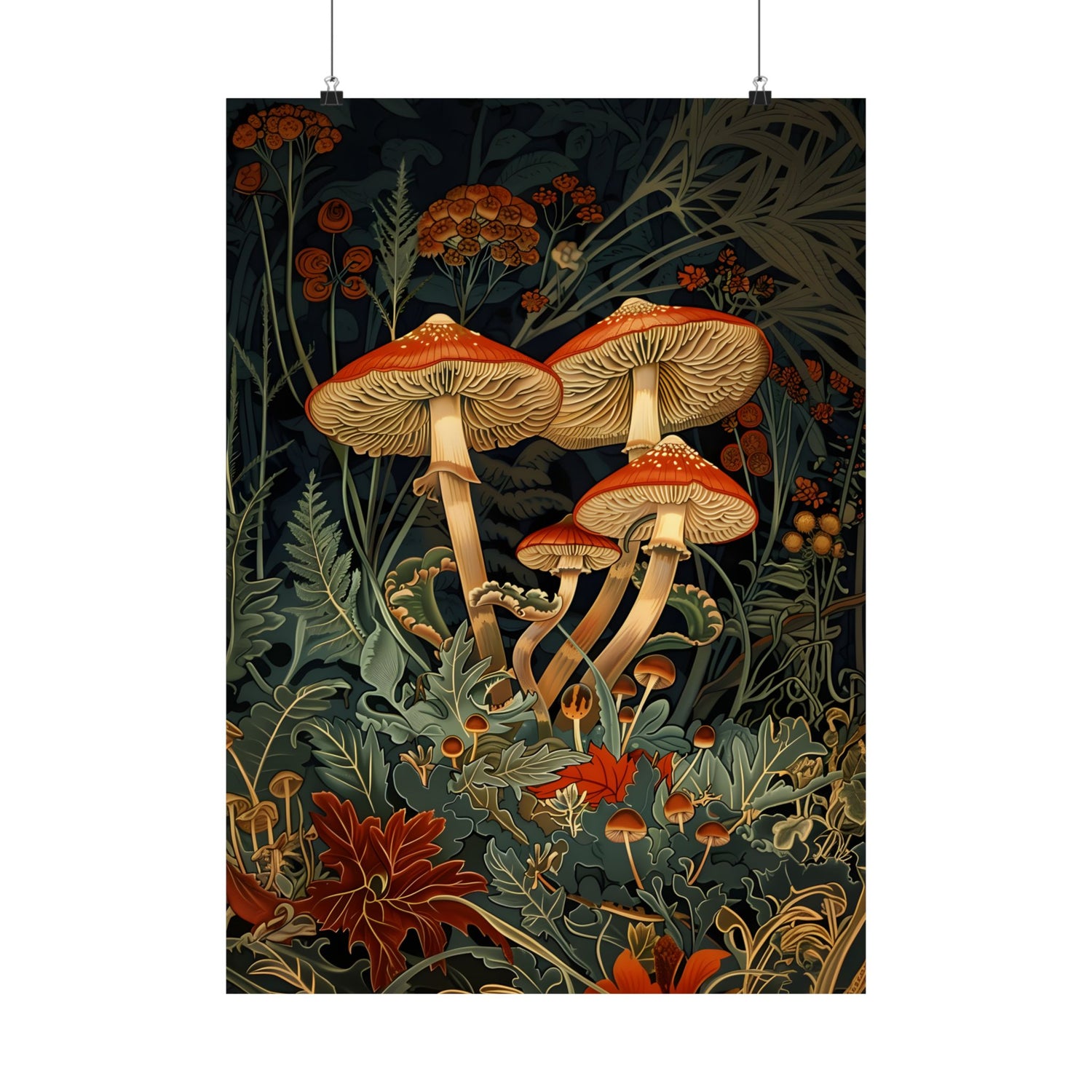 Elegant Mushroom Reverie