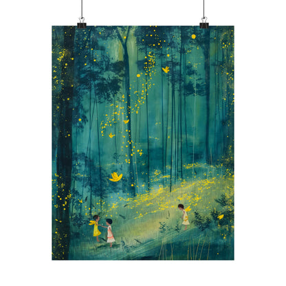 Enchanted Firefly Forest