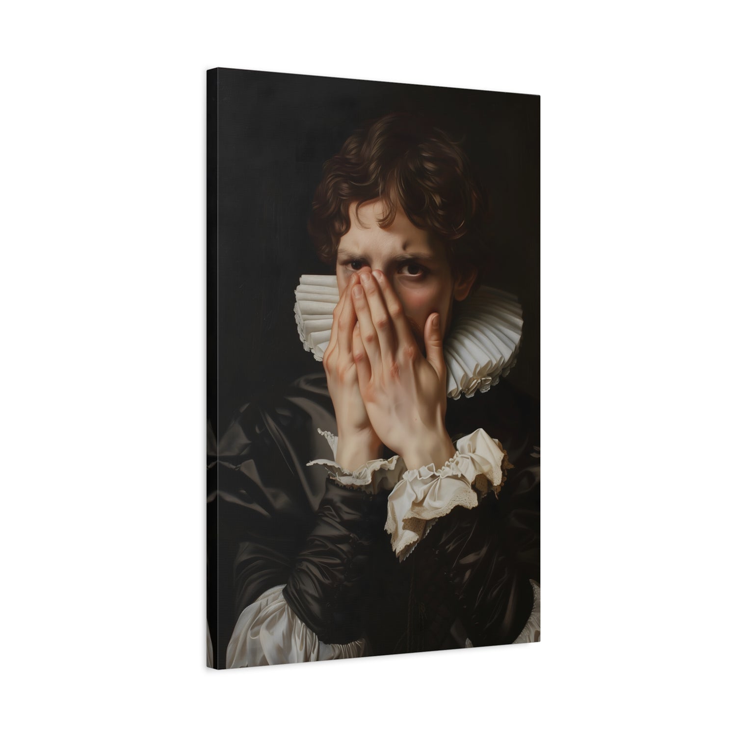 1.25" Matte Canvas - The Foul Flush Reaction