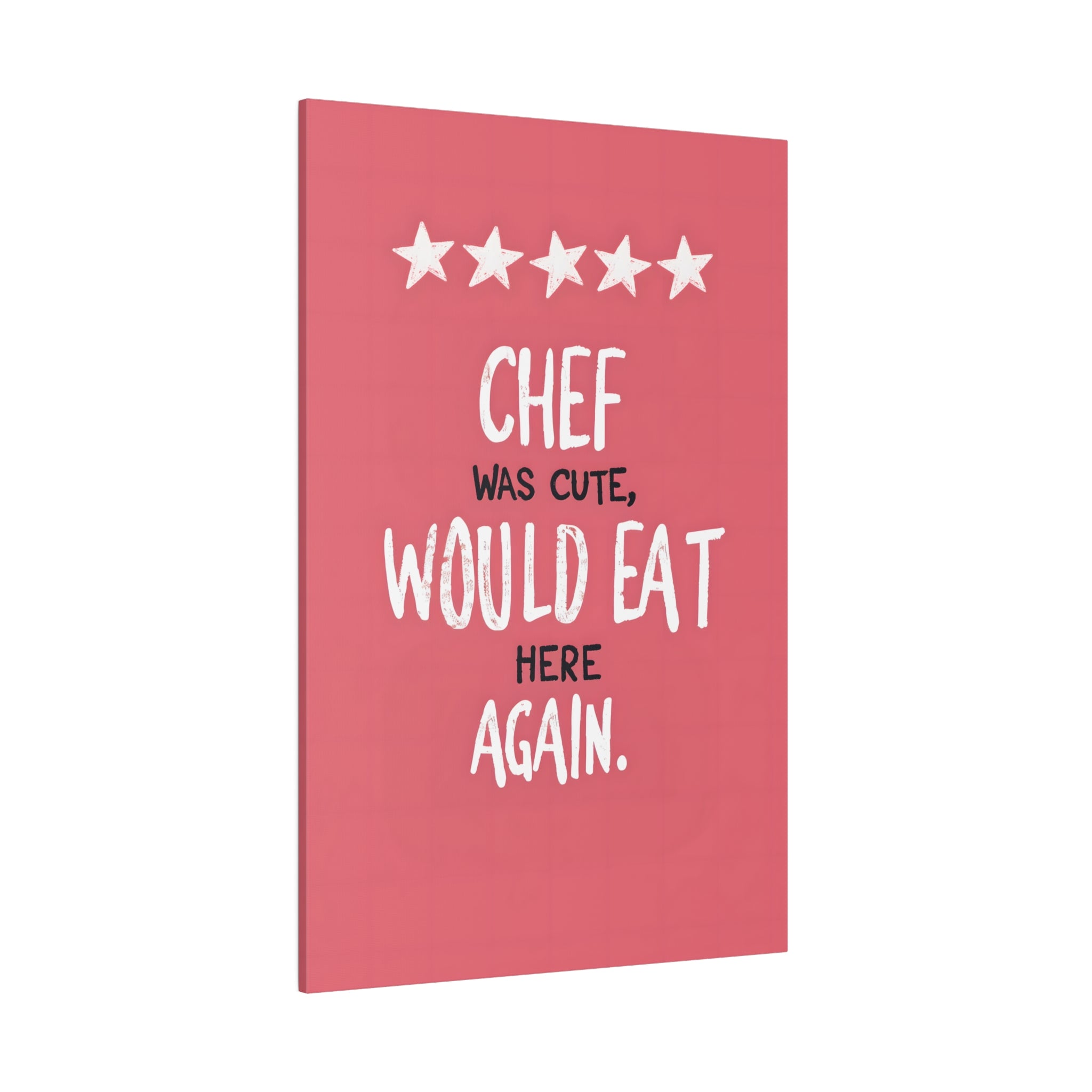 .75&quot; Matte Canvas - Chef’s Charm