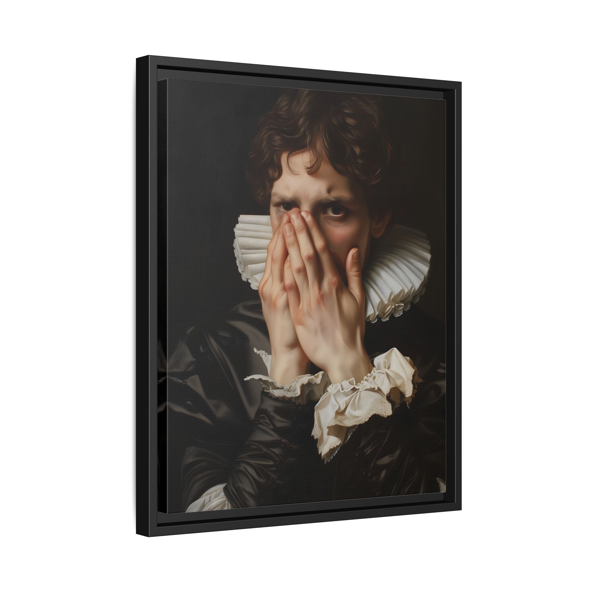 Framed Canvas - The Foul Flush Reaction