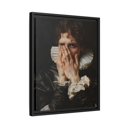 Framed Canvas - The Foul Flush Reaction