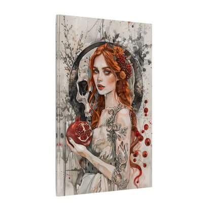 .75" Matte Canvas - Persephone’s Pomegranate Curse