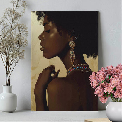 .75" Matte Canvas - Regal Jewel Toned Muse