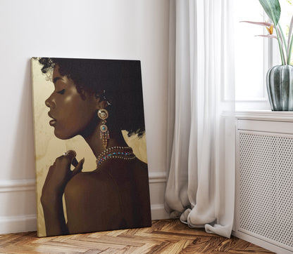 .75" Matte Canvas - Regal Jewel Toned Muse