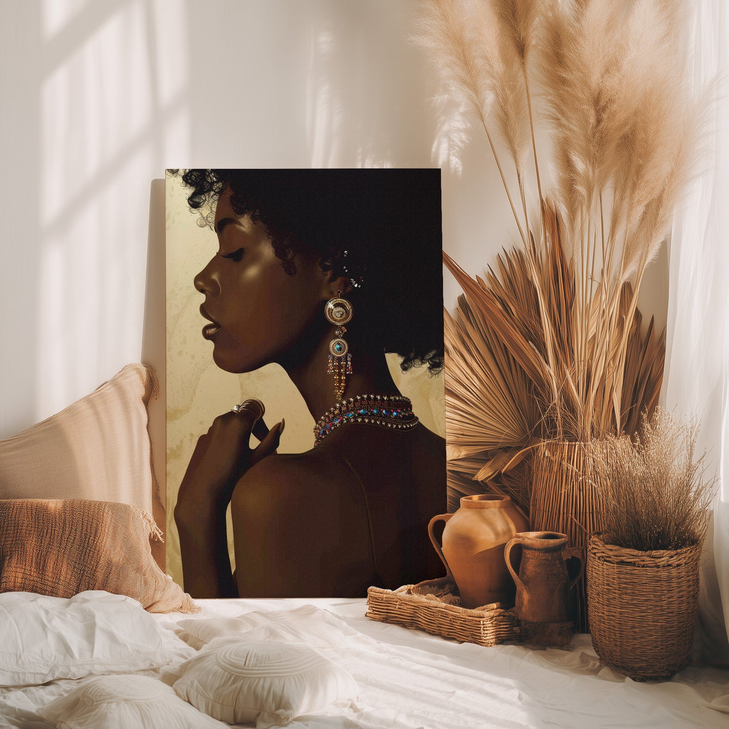 .75" Matte Canvas - Regal Jewel Toned Muse