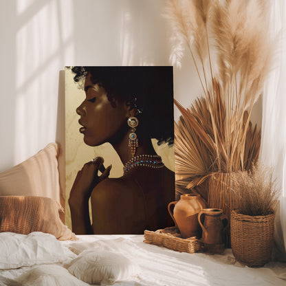 .75" Matte Canvas - Regal Jewel Toned Muse