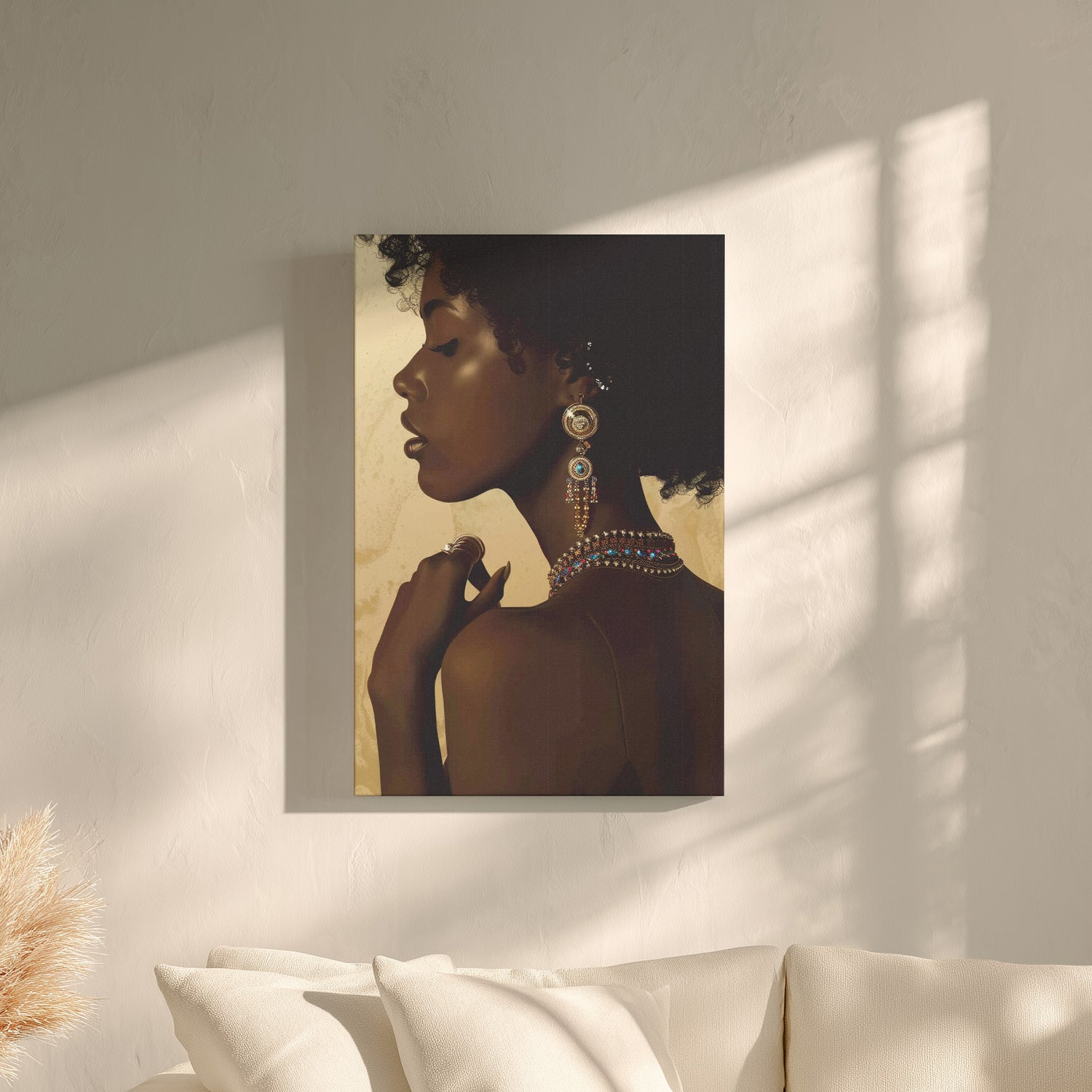.75" Matte Canvas - Regal Jewel Toned Muse