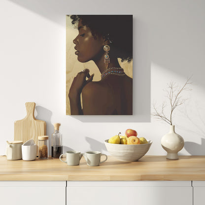 .75" Matte Canvas - Regal Jewel Toned Muse