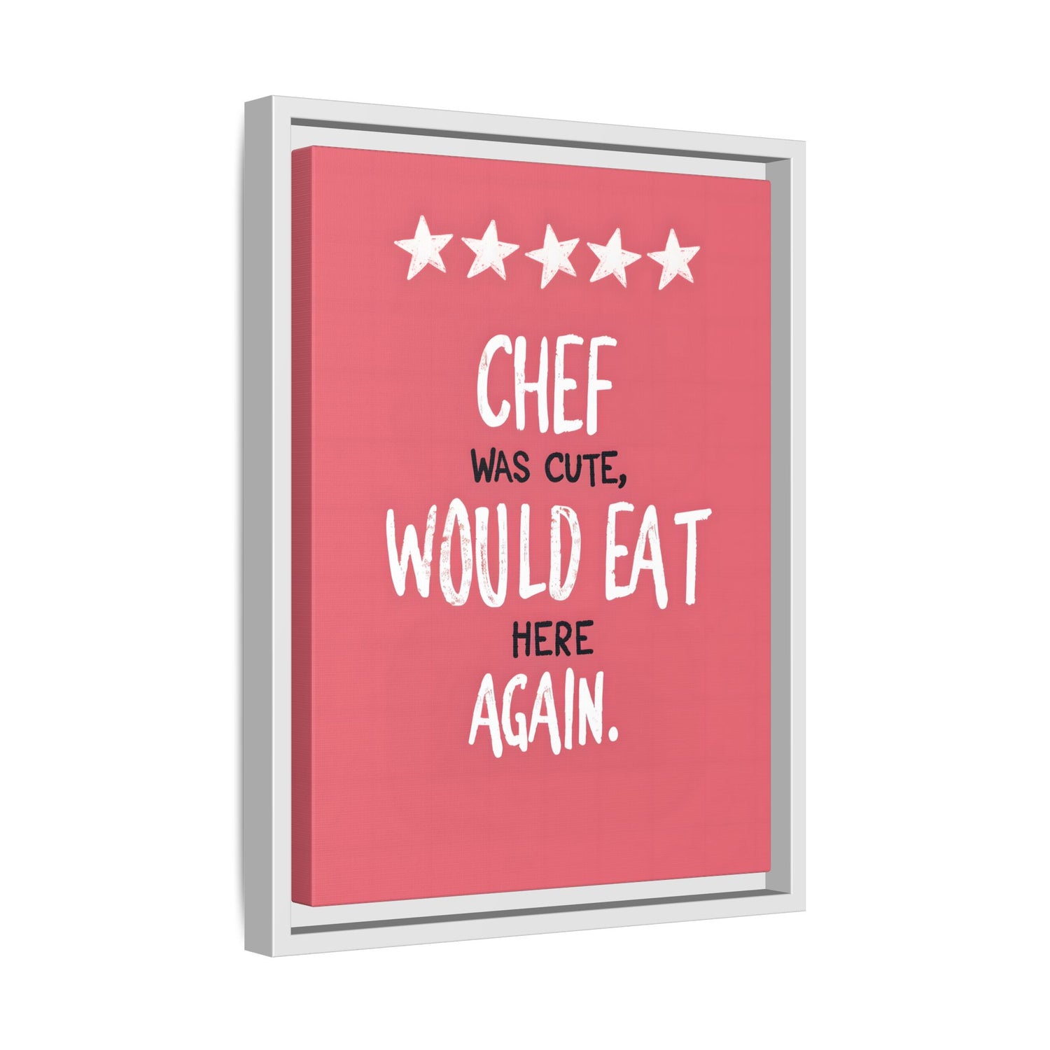 Framed Canvas - Chef’s Charm