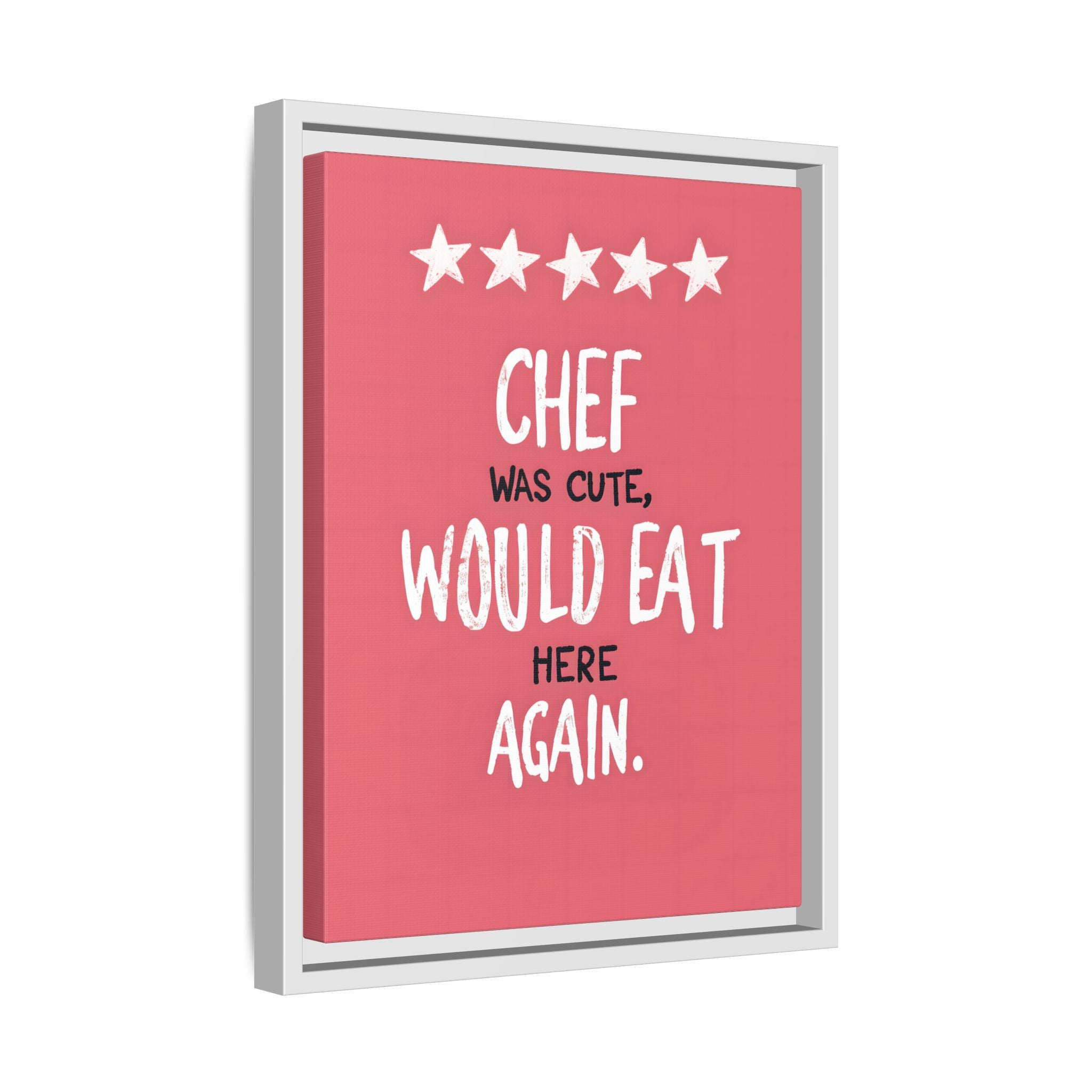 Framed Canvas - Chef’s Charm