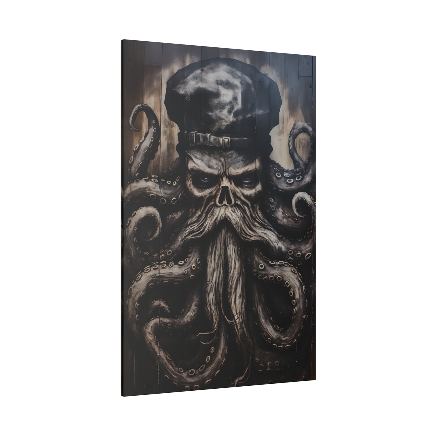 .75&quot; Matte Canvas - Kraken Captain&