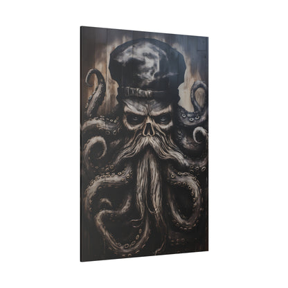 .75&quot; Matte Canvas - Kraken Captain&