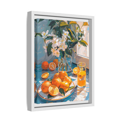 Framed Canvas - Citrus Blossom Morning
