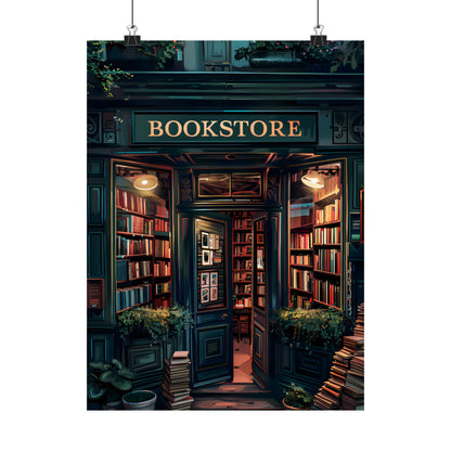 Midnight Bookstore Glow