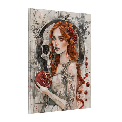 .75" Matte Canvas - Persephone’s Pomegranate Curse