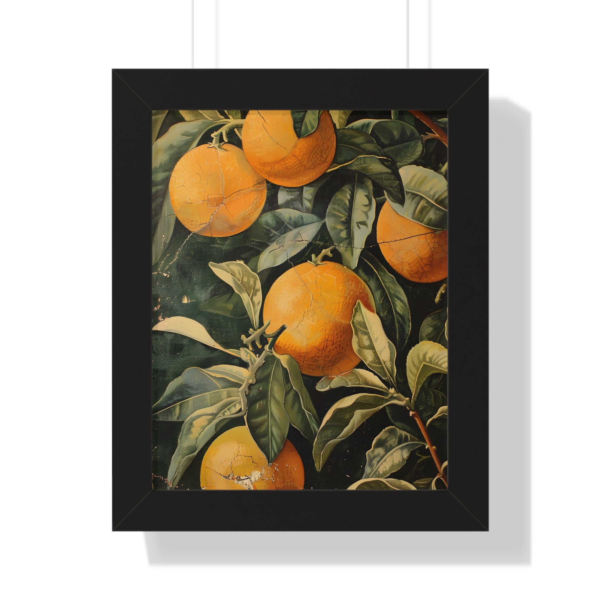 Framed Paper Print - Citrus Grove Splendor