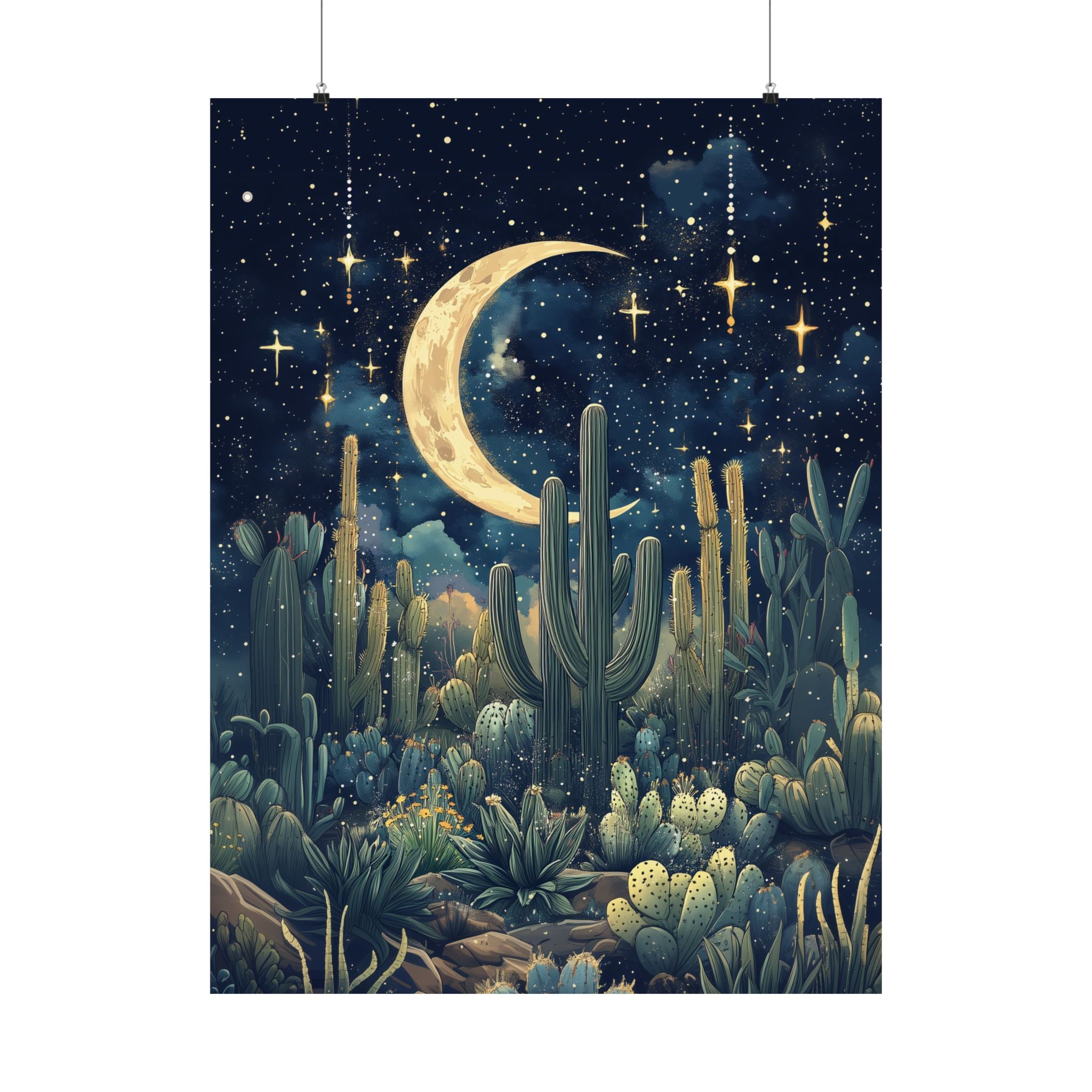 Dreamy Desert Night