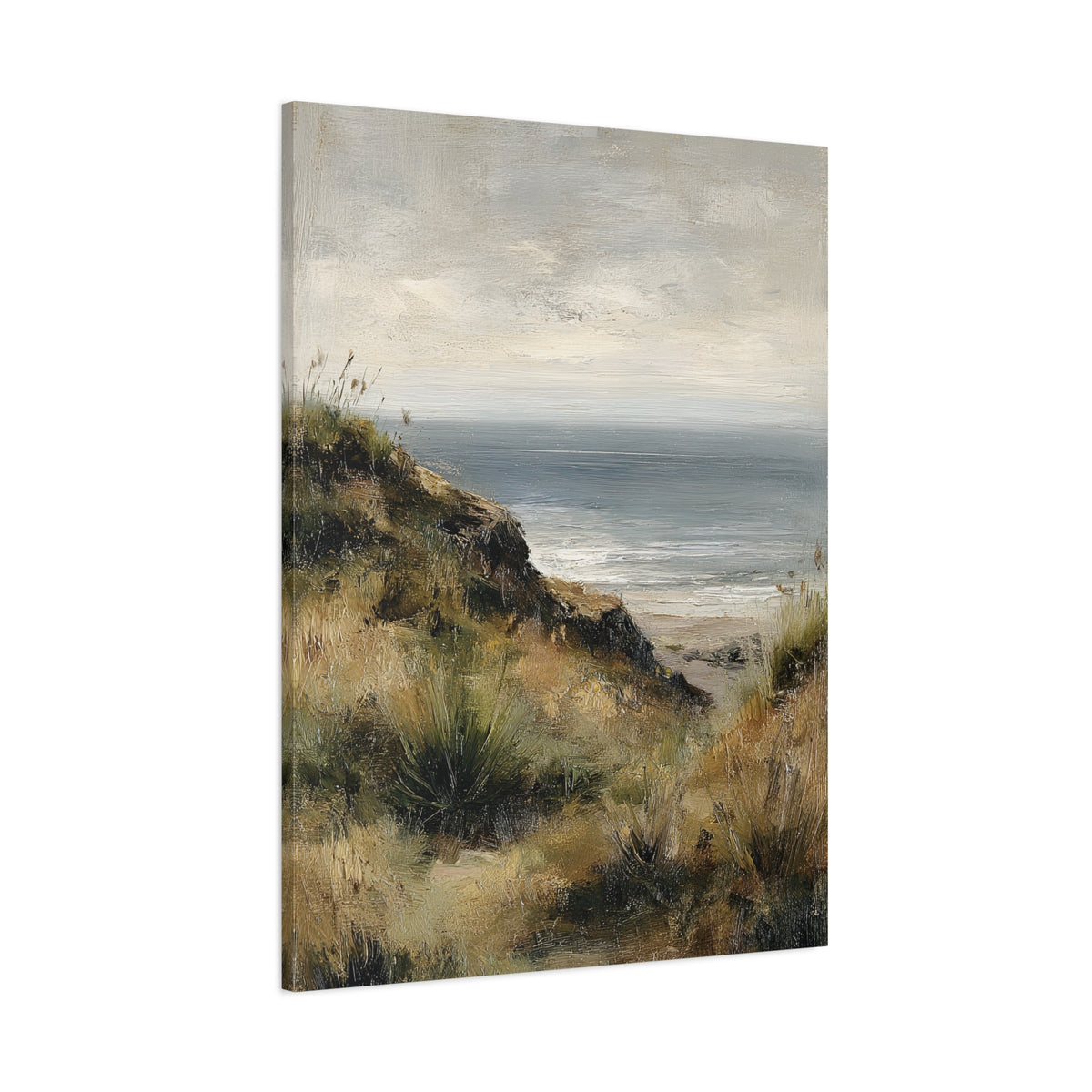 1.25" Matte Canvas - Misty Coastal Seascape